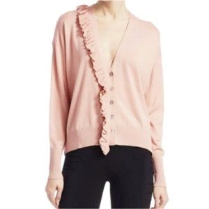 Beautiful cashmere/silk butter soft feminine sweater.
